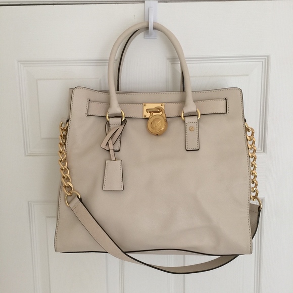Authentic Michael Kors LG NS Tote | Vanilla - Picture 1 of 8